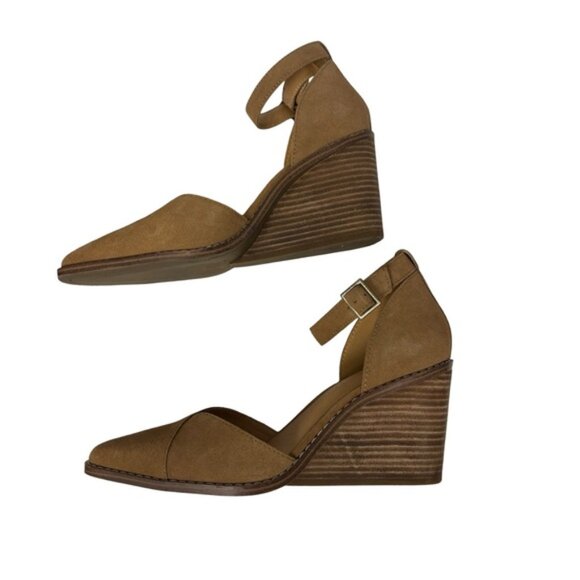 Crown Vintage Doriss Suede Wedges (Size 8.5) - Picture 6 of 11